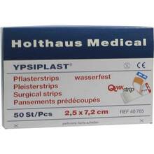 Abbildung: Pflasterstrips Ypsiplast wasserfest 2,5x7,2 cm 50 St PZN 03271277 