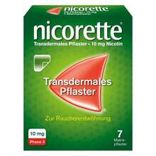 Abbildung: Nicorette TX Pflaster 10 mg 7 St, Pflaster transdermal PZN 03273313 