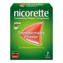 Abbildung: Nicorette TX Pflaster 25 mg 7 St, Pflaster transdermal PZN 03273388 