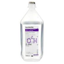 Abbildung: AQUA BIDEST Plastik 1000 ml, Infusionslösung PZN 03291877 