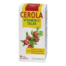 Abbildung: Cerola Vitamin C Taler Grandel 16 St PZN 03322000 