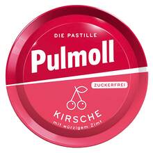 Abbildung: Pulmoll Kirsche zuckerfrei Bonbons 50 g, Bonbons PZN 03342623 
