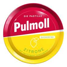 Abbildung: Pulmoll Zitrone zuckerfrei Bonbons 50 g, Bonbons PZN 03342646 