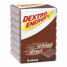 Abbildung: Dextro Energy Kakao Täfelchen 46 g, Täfelchen PZN 03347891 