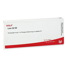 Abbildung: LIEN GL D 5 Ampullen 10X1 ml, Ampullen PZN 03353236 