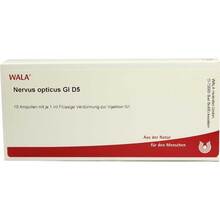 Abbildung: NERVUS OPTICUS GL D 5 Ampullen 10X1 ml, Ampullen PZN 03355206 