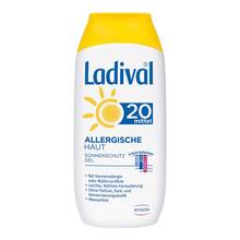 Abbildung: LADIVAL allergische Haut Gel LSF 20 200 ml, Gel PZN 03373463 
