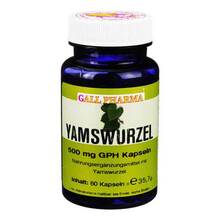 Abbildung: YAMSWURZEL 500 mg GPH Kapseln 60 St, Kapseln PZN 03378294 