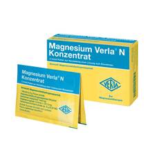 Abbildung: Magnesium Verla N Konzentrat Pulver zur H.e.L.zum Einnehmen  20 St, Pulver zur Herstellung einer Lösung zum Einnehmen PZN 03395401 
