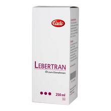 Abbildung: Lebertran Caelo HV-Packung 250 ml, Öl PZN 03396139 