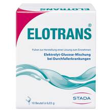 Abbildung: Elotrans Pulver 10 St, Pulver PZN 03400496 