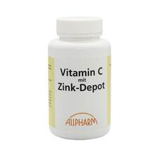Abbildung: Vitamin C + Zink Depot Kapseln 100 St, Kapseln PZN 03401107 