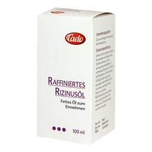 Abbildung: Rizinusöl raffiniert Caelo HV-Packung 100 ml, Öl PZN 03419834 