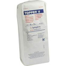 Abbildung: Topper 8 Kompresse 5x5 cm unsteril 100 St, Kompressen PZN 03420464 