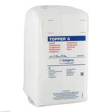Abbildung: Topper 8 Kompresse 7,5x7,5 cm unsteril 100 St, Kompressen PZN 03420470 