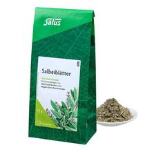 Abbildung: Salbeiblätter Arzneitee Salviae folium Bio Salus 75 g, Tee PZN 03424870 