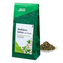 Abbildung: Weissdornblätter mit Blüten Arzneitee Bio Salus 100 g, Tee PZN 03424918 