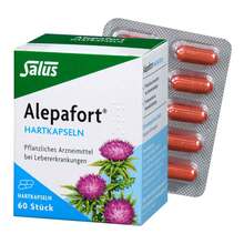 Abbildung: Alepafort Mariendistel Hartkapseln 60 St, Hartkapseln PZN 03425763 