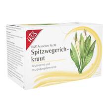 Abbildung: H&S Spitzwegerichkraut Filterbeutel 20X1.5 g, Filterbeutel PZN 03430379 