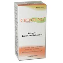 Abbildung: Celyoung Intensiv Fersen- und Fußcreme 100 ml, Creme PZN 03443146 