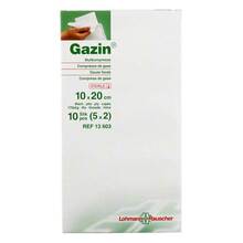 Abbildung: Gazin Mullkomp.10x20 cm steril 8fach 5X2 St, Kompressen PZN 03448994 