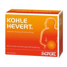 Abbildung: Kohle Hevert Tabletten 300 St, Tabletten PZN 03477398 