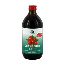 Abbildung: Cranberry Saft 100% Frucht 500 ml, Saft PZN 03480489 