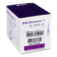 Abbildung: BD MICROLANCE Kanüle 24 G 1 0,55x25 mm 100 St, Kanüle PZN 03495574 