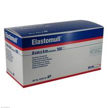 Abbildung: Elastomull 8 cmx4 m elastisch Fixierbinde 45252 100 St, Binden PZN 03497627 