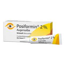 Abbildung: Posiformin 2% Augensalbe 5 g, Augensalbe PZN 03515911 