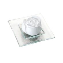 Abbildung: Duftstein Rosenblüte Glasteller transparent 1 St PZN 03518476 