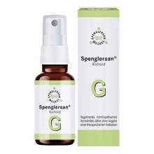 Abbildung: Spenglersan Kolloid G 20 ml, Einreibung PZN 03525217 