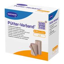 Abbildung: Pütter Verband 8 / 10 cmx5 m 2 St, Binden PZN 03535701 