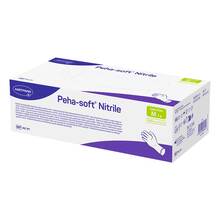 Abbildung: Peha-Soft nitrile Unt.Handschuhe unste.puderfrei M 100 St, Handschuhe PZN 03538065 