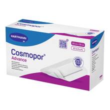 Abbildung: Cosmopor Advance Wundverband 10x20 cm 25 St, Pflaster PZN 03546550 