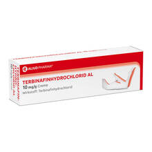 Abbildung: Terbinafinhydrochlorid AL 10 mg / g Creme 15 g, Creme PZN 03563229 