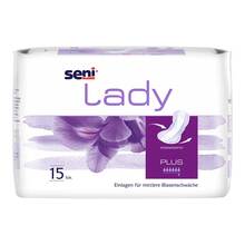 Abbildung: SENI Lady Inkontinenzeinlage plus 15 St PZN 03572174 