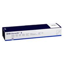 Abbildung: BD Discardit II Spritze 2 ml 100X2 ml, Spritzen PZN 03626800 
