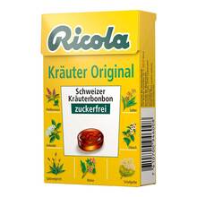 Abbildung: Ricola ohne Z.Box Kräuter Bonbons 50 g, Bonbons PZN 03648776 