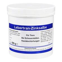 Abbildung: Lebertran Zinksalbe vet. (für Tiere) 500 g, Salbe PZN 03674590 