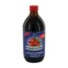 Abbildung: Preiselbeer Saft amerikanisch 500 ml, Saft PZN 03676465 