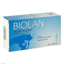 Abbildung: Biolan Augentropfen Einzeldosispipetten 60X0.35 ml, Einzeldosispipetten PZN 03677335 