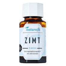 Abbildung: Naturafit Zimt Kapseln 75 St, Kapseln PZN 03679392 