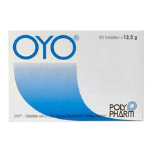 Abbildung: Oyo Tabletten 50 St, Tabletten PZN 03710831 