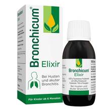 Abbildung: Bronchicum Elixir 100 ml, Flüssigkeit zum Einnehmen PZN 03728280 