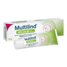 Abbildung: Multilind Heilsalbe mit Nystatin und Zinkoxid 25 g, Paste PZN 03737422 