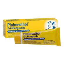 Abbildung: Pinimenthol Erkältungssalbe Eucal. / Kiefern./Menth. 20 g, Creme PZN 03745284 