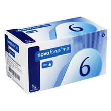 Abbildung: NOVOFINE Nadeln 0,25x6 mm 100 St, Kanüle PZN 03746071 