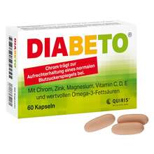Abbildung: Diabeto Kapseln 60 St, Kapseln PZN 03757117 