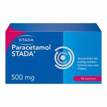 Abbildung: Paracetamol Stada 500 mg Zäpfchen 10 St, Suppositorien PZN 03798441 